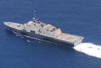 Корабль ВМС США открыл предупредительный огонь в направлении иранского судна