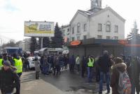 Полиция проводит следственные действия в штабе "Нацкорпуса" в Киеве