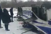 В России автобус рухнул с моста, погибли 19 человек