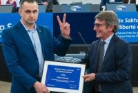 Сенцов получил премию Сахарова в Европарламенте