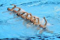 Сборная Украины по артистическому плаванию получила третью золотую медаль на ЧЕ