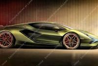 Появилось изображение первого супергибрида Lamborghini