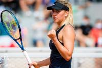 Теннис: Костюк разгромила соперницу на старте турнира WTA в Чикаго